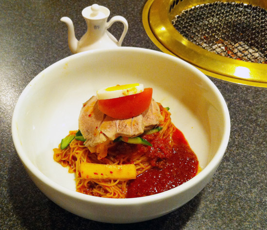 Bibin Reimen (Cold Spicy Korean Ramen) 