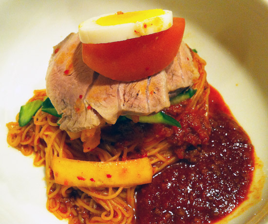 Bibin Reimen (Cold Spicy Korean Ramen) 
