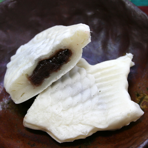 White Taiyaki 白い鯛焼き
